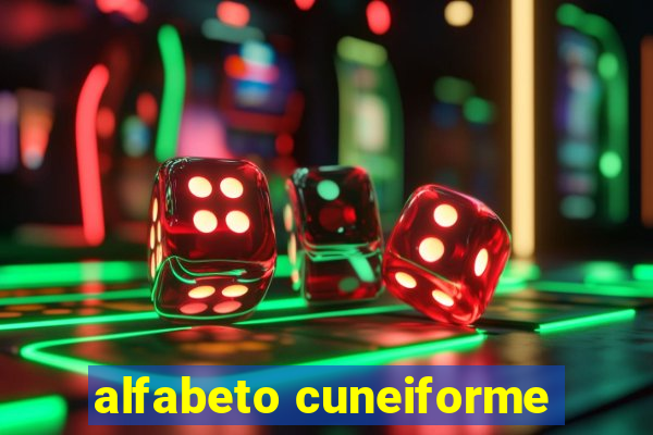 alfabeto cuneiforme